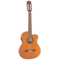 GUITARRA CLÁSICA ADMIRA MÁLAGA ELECTRIFICADA CUTAWAY CUERPO ESTRECHO SERIE CONSERVATORIO