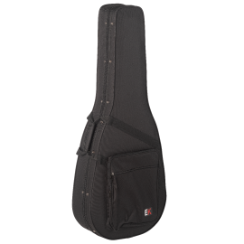 FUNDA-ESTUCHE EK PARA GUITARRA ACÚSTICA MINI-JUMBO DE FOAM CON FORMA