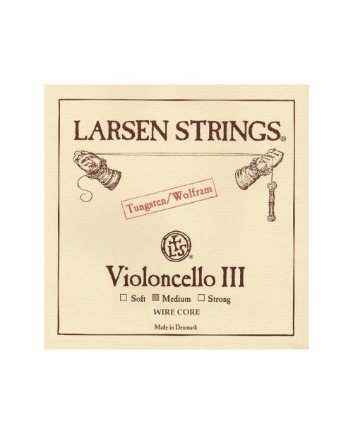 "Cuerda cello Larsen 3ª Sol wire core Strong"