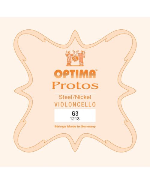 Cuerda cello Optima Protos 1213 3ª Sol Medium 1/4