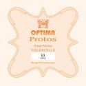 Cuerda cello Optima Protos 1213 3ª Sol Medium 3/4
