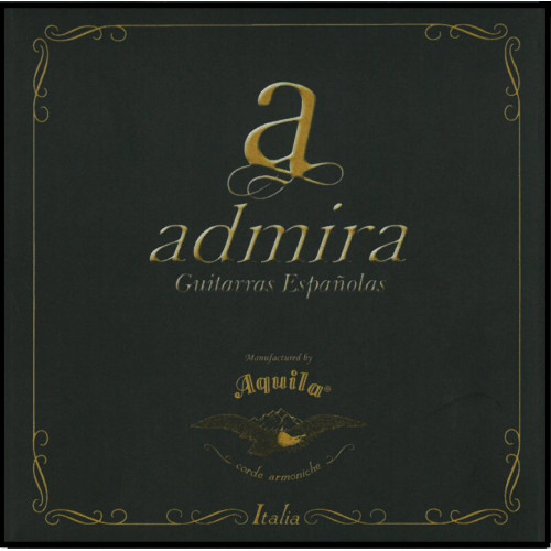 JUEGO DE CUERDAS ADMIRA PARA GUITARRA CLÁSICA BY AQUILA