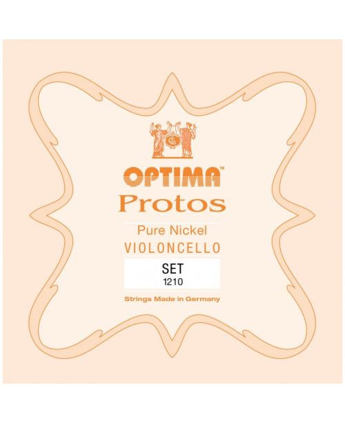 Set de cuerdas cello Optima Protos 1210 Medium 1/2