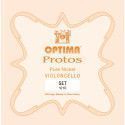 "Set de cuerdas cello Optimar Protos 1210 Medium"