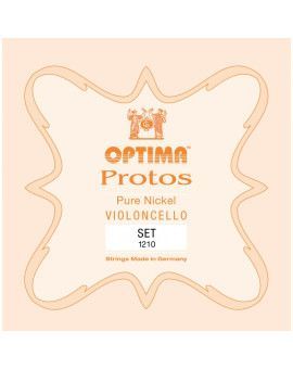 Set de cuerdas cello Optima Protos 1210 Medium 1/8