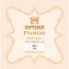 Set de cuerdas cello Optima Protos 1210 Medium 1/8