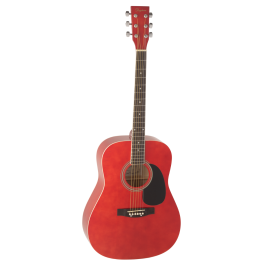 GUITARRA ACÚSTICA DAYTONA A411 ROJO BRILLO