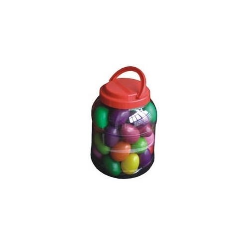 MARACAS HUEVO EN CUBO PLASTICO