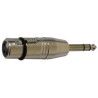 ADAPTADOR XLR HEMBRA-JACK STEREO 1/4