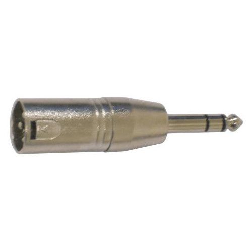 ADAPTADOR XLR MACHO-JACK STEREO 1/4