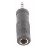 ADAPTADOR JACK STEREO 1/4 HEMBRA-MINI JACK STEREO 3,5 MM A093