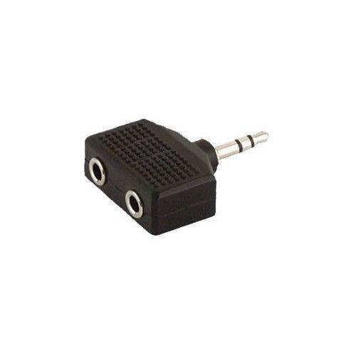 ADAPTADOR DUAL MINIJACK STEREO 3,5 MM HEMBRA X 2 - MINIJACK STEREO 3,5 MM A107