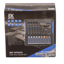 MESA DE MEZCLAS EK AUDIO AMPLIFICADA Y CON EFECTOS KW06A