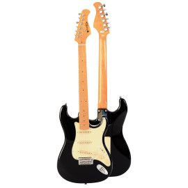 GUITARRA ELÉCTRICA PRODIPE SERIE ST80-MA STRATOCASTER NEGRA