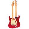 GUITARRA ELÉCTRICA PRODIPE SERIE ST80-MA STRATOCASTER ROJA