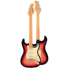 GUITARRA ELÉCTRICA PRODIPE SERIE ST80-MA STRATOCASTER SOMBREADA
