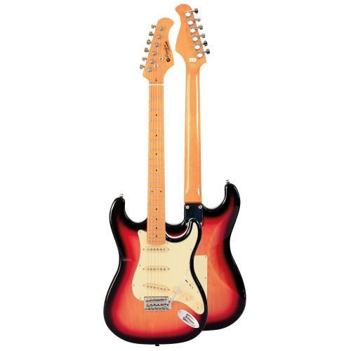 GUITARRA ELÉCTRICA PRODIPE SERIE ST80-MA STRATOCASTER SOMBREADA