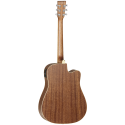 GUITARRA ACÚSTICA TANGLEWOOD TW10LH DREADNOUGHT CUTAWAY ZURDA