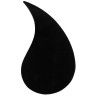 GOLPEADOR NEGRO ADHESIVO LAGRIMA GNAL
