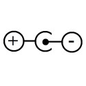 ALIMENTADOR DE CORRIENTE DE POLARIDAD INVERSA DC9V2A