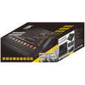 MESA DE MEZCLAS EK AUDIO AMPLIFICADA Y CON EFECTOS KW08E