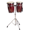 CONGAS JINBAO 8" + 9" ACABADO ROJO