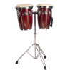 CONGAS JINBAO 8" + 9" ACABADO ROJO
