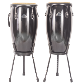 CONGAS JINBAO JBSH3BK NEGRAS 11 3/4" + 12 1/2"