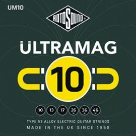 JUEGO DE CUERDAS ROTOSOUND ULTRAMAG PARA GUITARRA ELÉCTRICA UM10