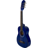 GUITARRA CLÁSICA ROCÍO C16 (3/4) TAMAÑO CADETE 90 CMS AZUL