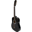 GUITARRA CLÁSICA ROCÍO C16 (3/4) TAMAÑO CADETE 90 CMS NEGRO