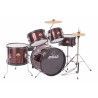 BATERÍA INFANTIL JINBAO 1046 ROJA