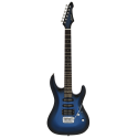 GUITARRA ARIA MAC-STD AZUL METALIZADO