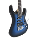 GUITARRA ARIA MAC-STD AZUL METALIZADO