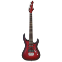 GUITARRA ARIA MAC-STD ROJO METALIZADO
