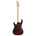 GUITARRA ARIA MAC-STD ROJO METALIZADO