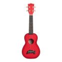 UKELELE SOPRANO MAKALA ROJO SOMBREADO SERIE DELFÍN