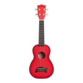 UKELELE SOPRANO MAKALA ROJO SOMBREADO SERIE DELFÍN