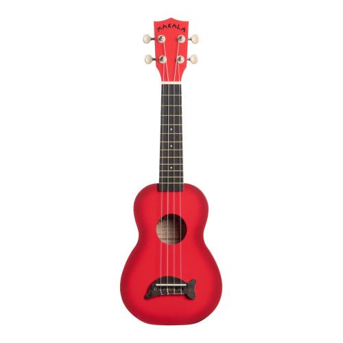 UKELELE SOPRANO MAKALA ROJO SOMBREADO SERIE DELFÍN