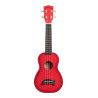 UKELELE SOPRANO MAKALA ROJO SOMBREADO SERIE DELFÍN