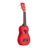 UKELELE SOPRANO MAKALA ROJO SOMBREADO SERIE DELFÍN