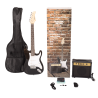 PACK DE GUITARRA ELÉCTRICA DAYTONA TIPO STRATOCASTER NEGRO