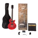 PACK DE GUITARRA ELÉCTRICA DAYTONA TIPO LES PAUL ROJO