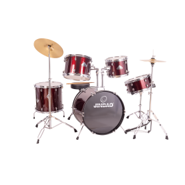 BATERÍA JINBAO PO605 STAGE 20 JAZZ ROJA