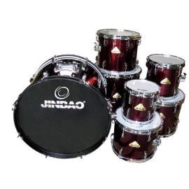TOM-TOM JINBAO DE 13" X 11" ROJO
