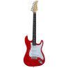 GUITARRA ELÉCTRICA DAYTONA TIPO STRATOCASTER ST-309 ROJA