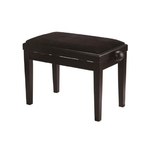 BANQUETA AMADEUS REGULABLE PARA PIANO NEGRO MATE