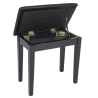 BANQUETA AMADEUS PARA PIANO NEGRA