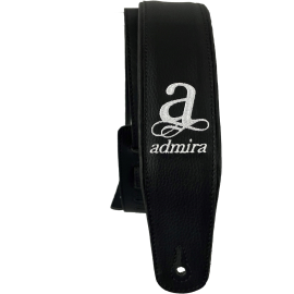 CORREA BASSO SERIE PERSONALIZADA PARA GUITARRA, BAJO, GUITARRA ACÚSTICA, UKELELE CUERO NEGRO
