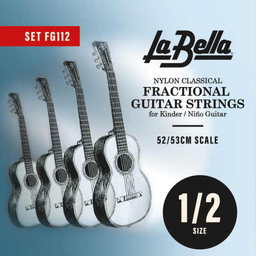 JUEGO DE CUERDAS LA BELLA PARA GUITARRA